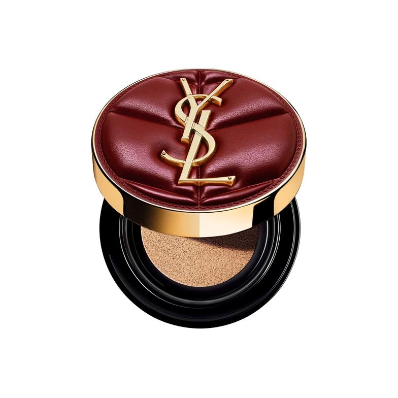 SAINT LAURENT Bright Color Soft Matte Red Leather Air Cushions Retouches The Complexion 14g