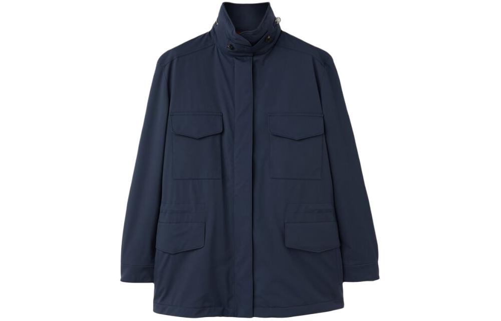 Loro Piana Traveller Jacket Jackets Coats Women's Marine Blue