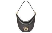 LOEWE Luna Cow Leather Hobo Bag, Handbag, Shoulder Bag Women's Black