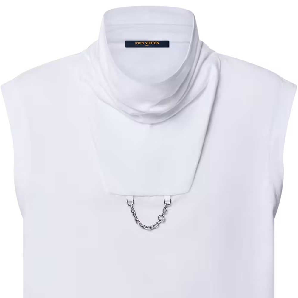 LOUIS VUITTON High Neck Shoulder T Shirt