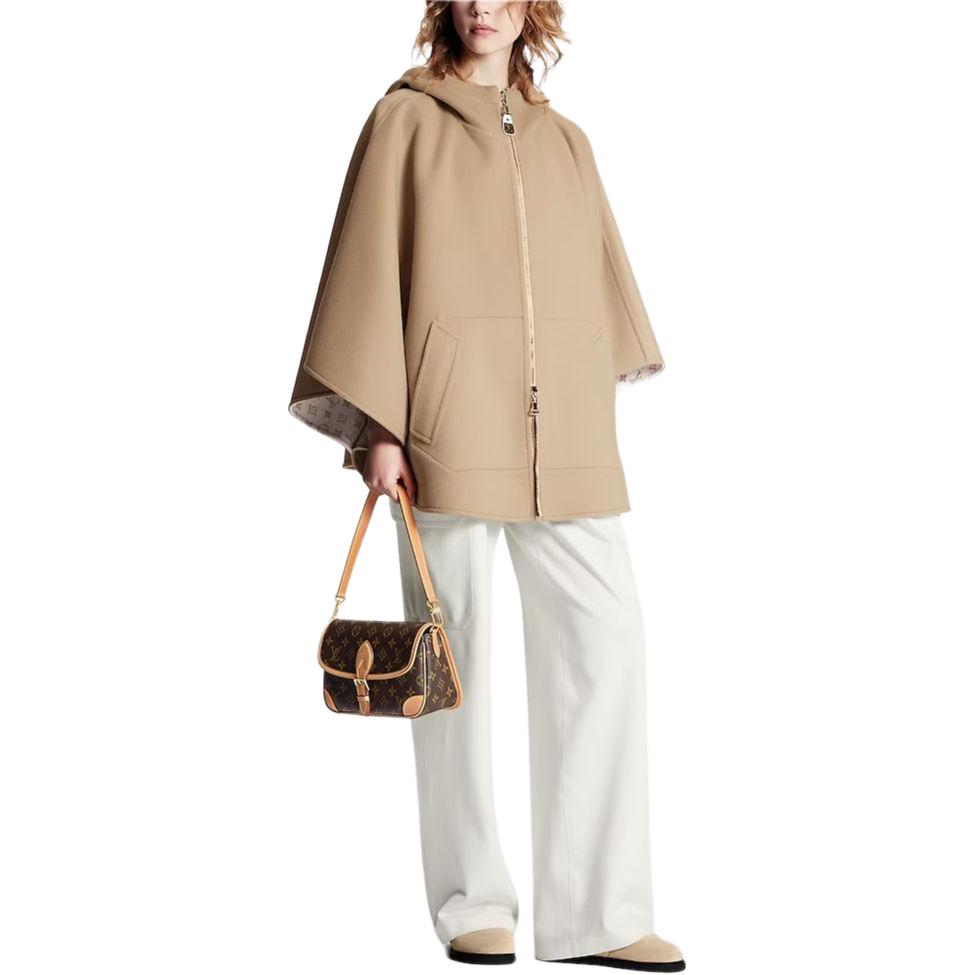 LOUIS VUITTON Reversible Hooded Cape