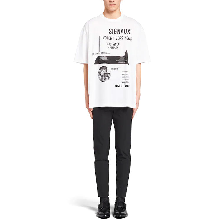 PRADA T-Shirts Men White