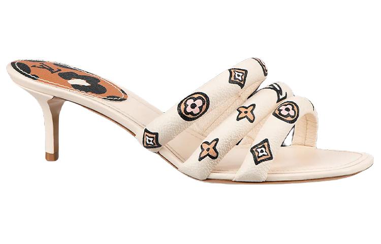 LOUIS VUITTON Appeal Slide Slippers Women's White