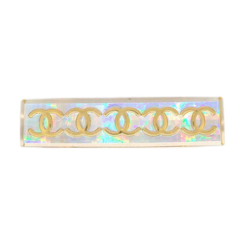 CHANEL 1997 Cc Hair Clip