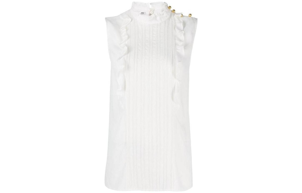 MIU MIU SS23 Shirt Women's White