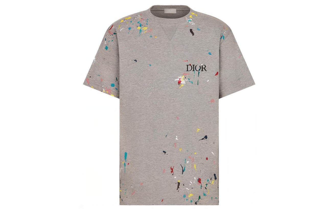 DIOR Quarterly New Products T Shirts Men Gray