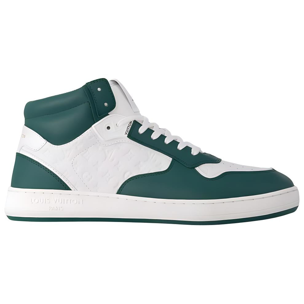 LOUIS VUITTON Low-Top Skateboard Shoes Women's Green