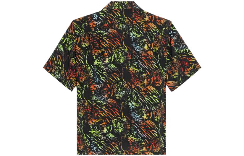 CELINE Hawaiin Printed Buttoned T Shirt