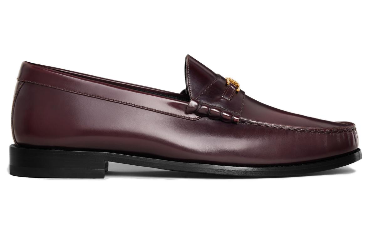 CELINE Triomphe Loafers 1.5cm Men's Umber
