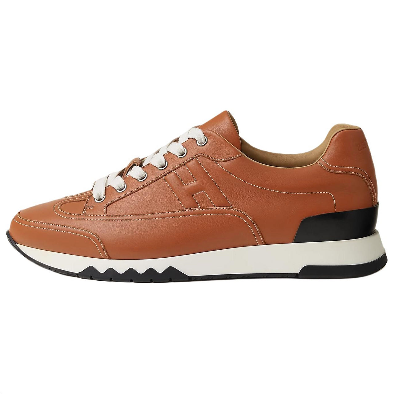 HERMES Trail Low-Top Casual Shoes Men's Brown