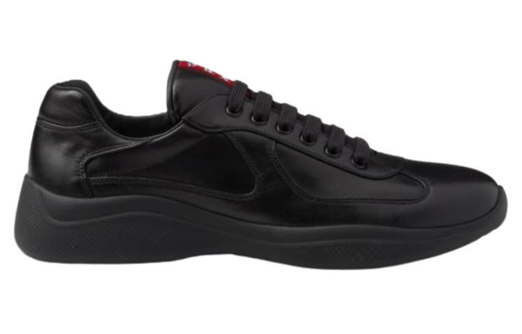 PRADA Low Top Casual Shoes Men's Black