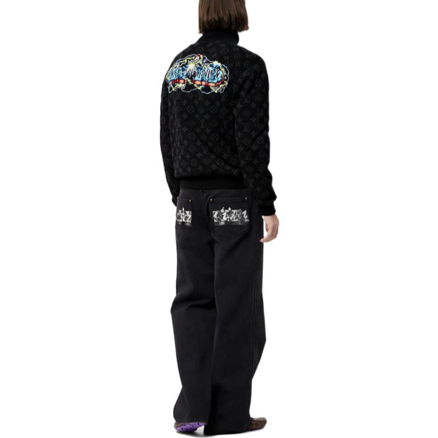 LOUIS VUITTON Jacket Men's Black
