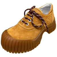 LOUIS VUITTON Casual Single Shoes Women's Khaki Brown