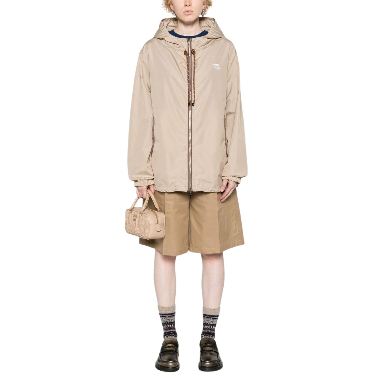 MIU MIU Jackets & Coats Women's Beige