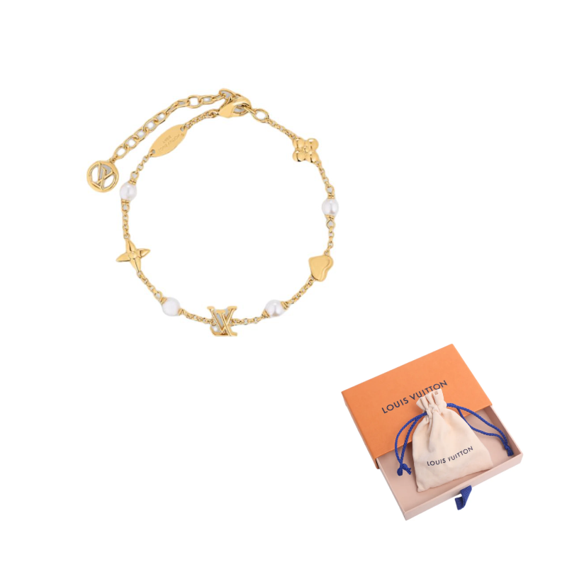 LOUIS VUITTON Lv Heart Bracelet