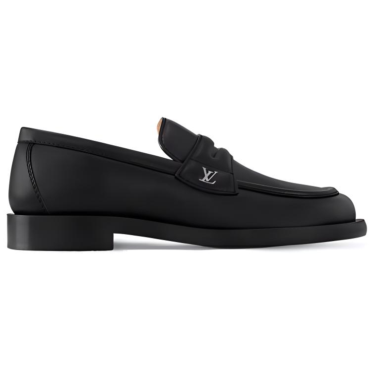 LOUIS VUITTON DANDY Loafers Men's Black