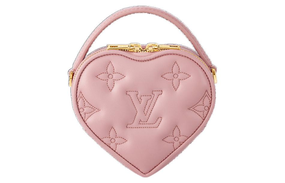 LOUIS VUITTON Leather Shoulder Bag, Crossbody Bag, Handbag Regular Women's Pink