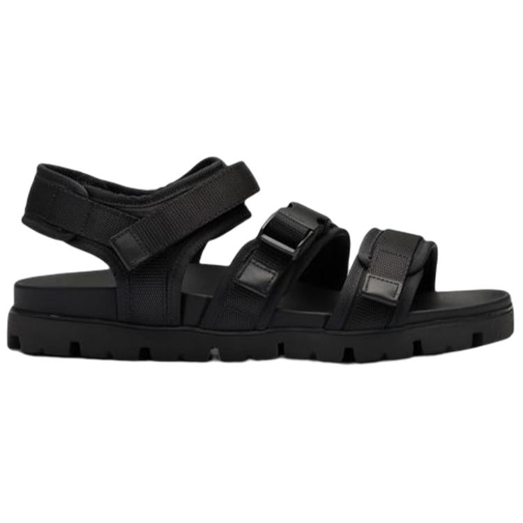 PRADA Touch-strap Flat Sandals