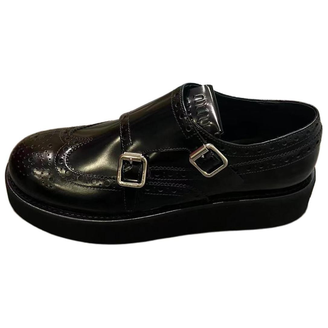 MIU MIU Casual Single Shoes Women's Black