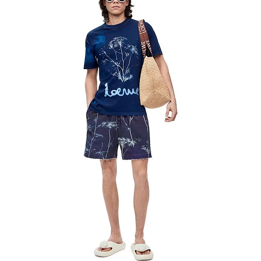 LOEWE T-Shirts Men Blue