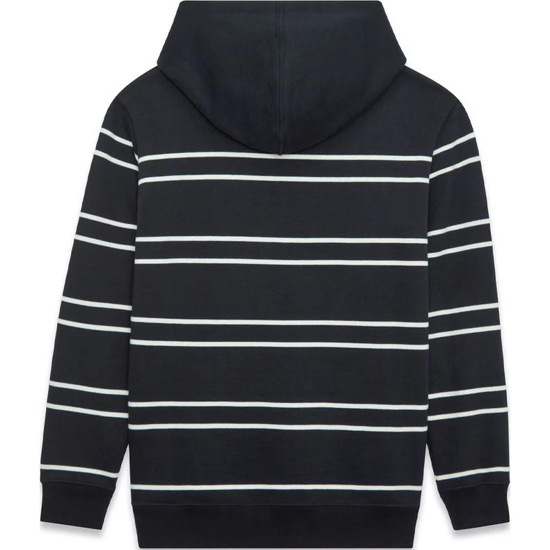 SAINT LAURENT Stripe Detailed Drawstring Hoodie