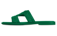 LOUIS VUITTON Oasis Rubber Sole Slide Slippers Men's Green