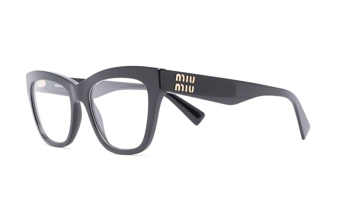 MIU MIU Raised Logo Cat-eye Glasses