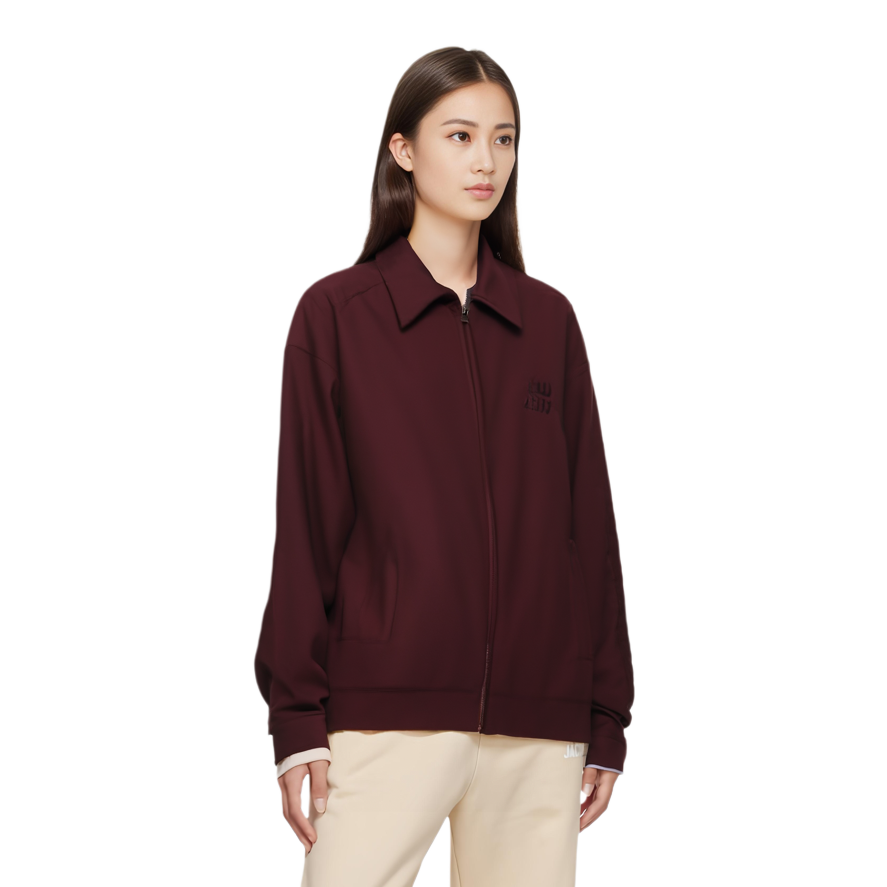 MIU MIU Jackets & Coats Women's Dark Red