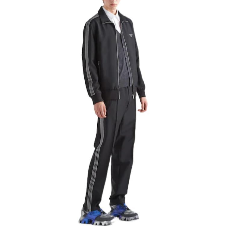 PRADA FW22 Casual Pants Men's Black