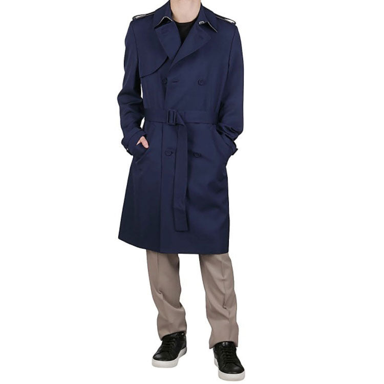 DIOR SS21 Trench Coat Men's Blue