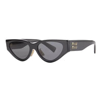 MIU MIU Plate Frame Injection Molding Metal Cat Eye Sunglasses Women's Multicolor