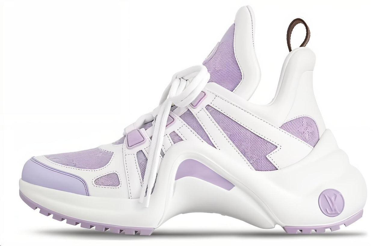 LOUIS VUITTON Archlight 1.0 Low-Top Casual Shoes Women's Purple