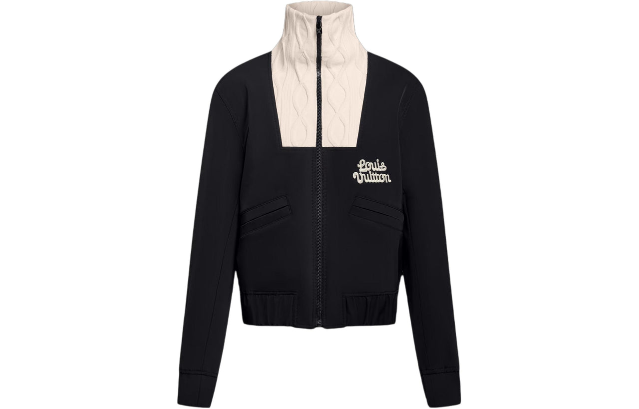 LOUIS VUITTON By Tyler The Creator Knitted Collar Embroidered Technical Blouson