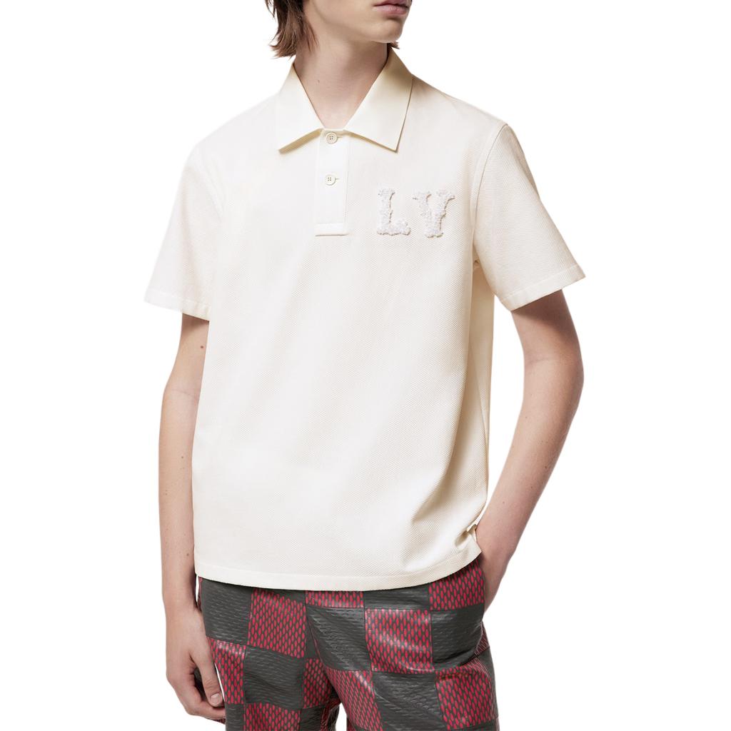 LOUIS VUITTON Poplin Polo With Embroidered Lv Patch