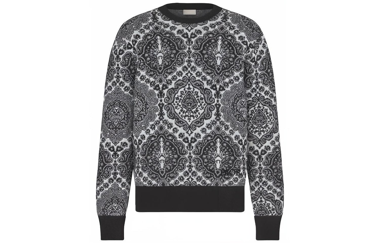 DIOR Quarterly New Products Sweaters Men Gray