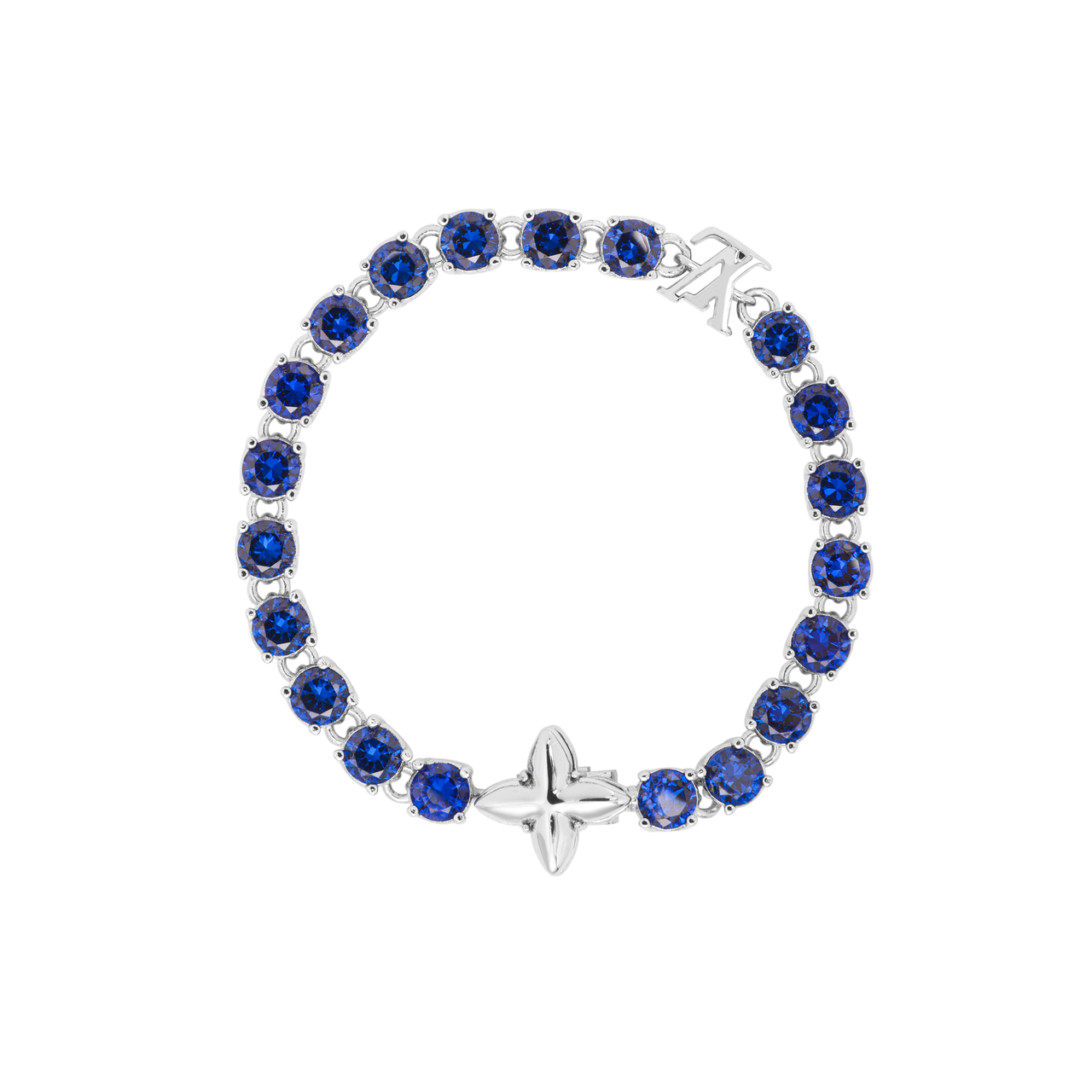 LOUIS VUITTON Zircon Bracelets Men's