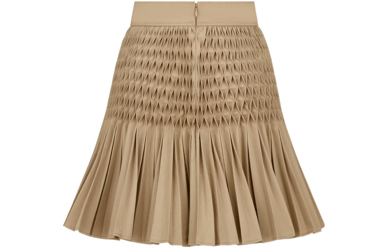 DIOR Pleated Mini Skirt
