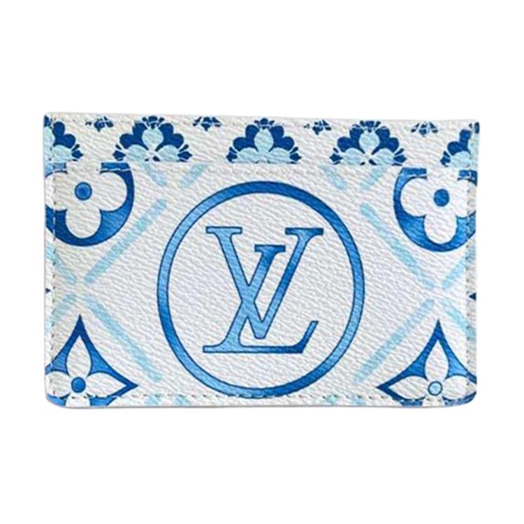 LOUIS VUITTON By The Pool Card Holders Women's Blue