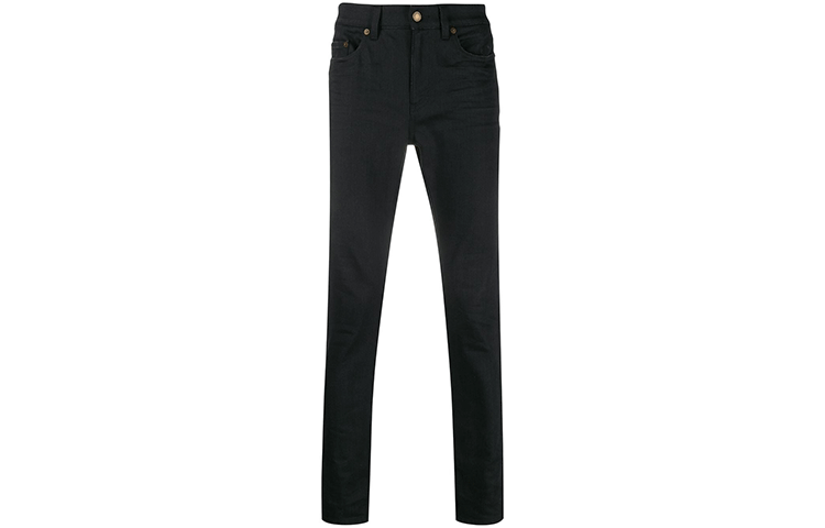 SAINT LAURENT Women's Cropped Skinny Fit Denim Jeans