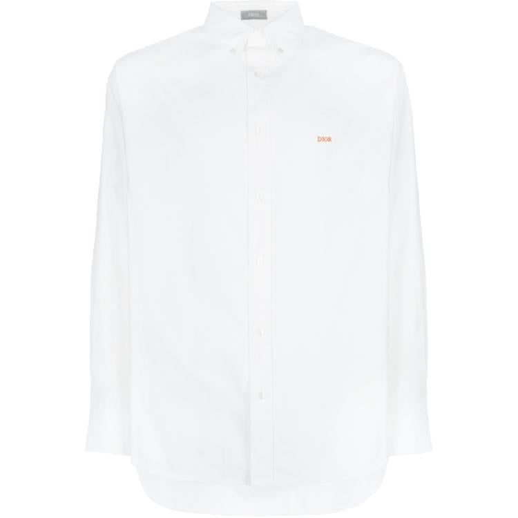 DIOR Logo Embroidered Long Sleeved Shirt