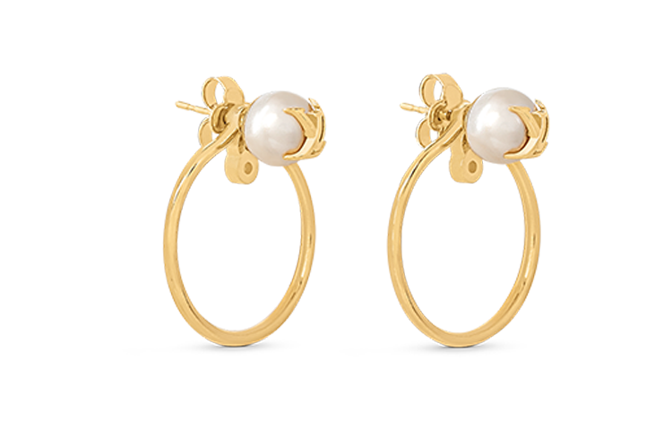 LOUIS VUITTON Earrings Women's Gold