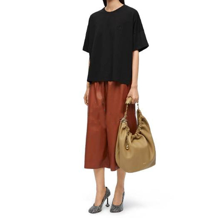 LOEWE Monogram Embroidered Crewneck T Shirt