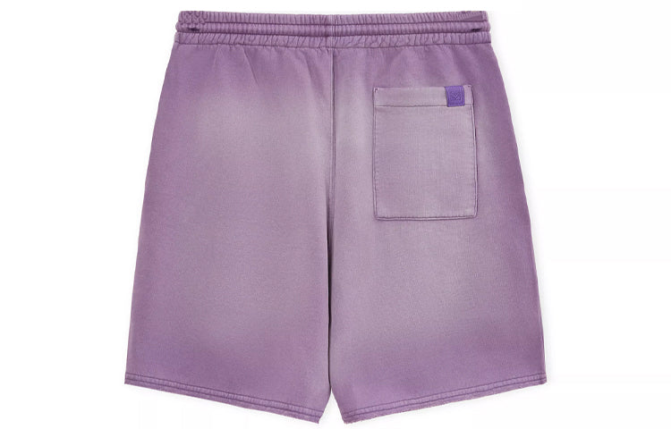 LOEWE Washed Drawstring Cotton Shorts