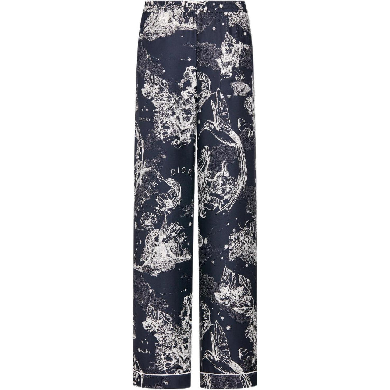 DIOR FW22 Knitted Sports Pants Women's Blue