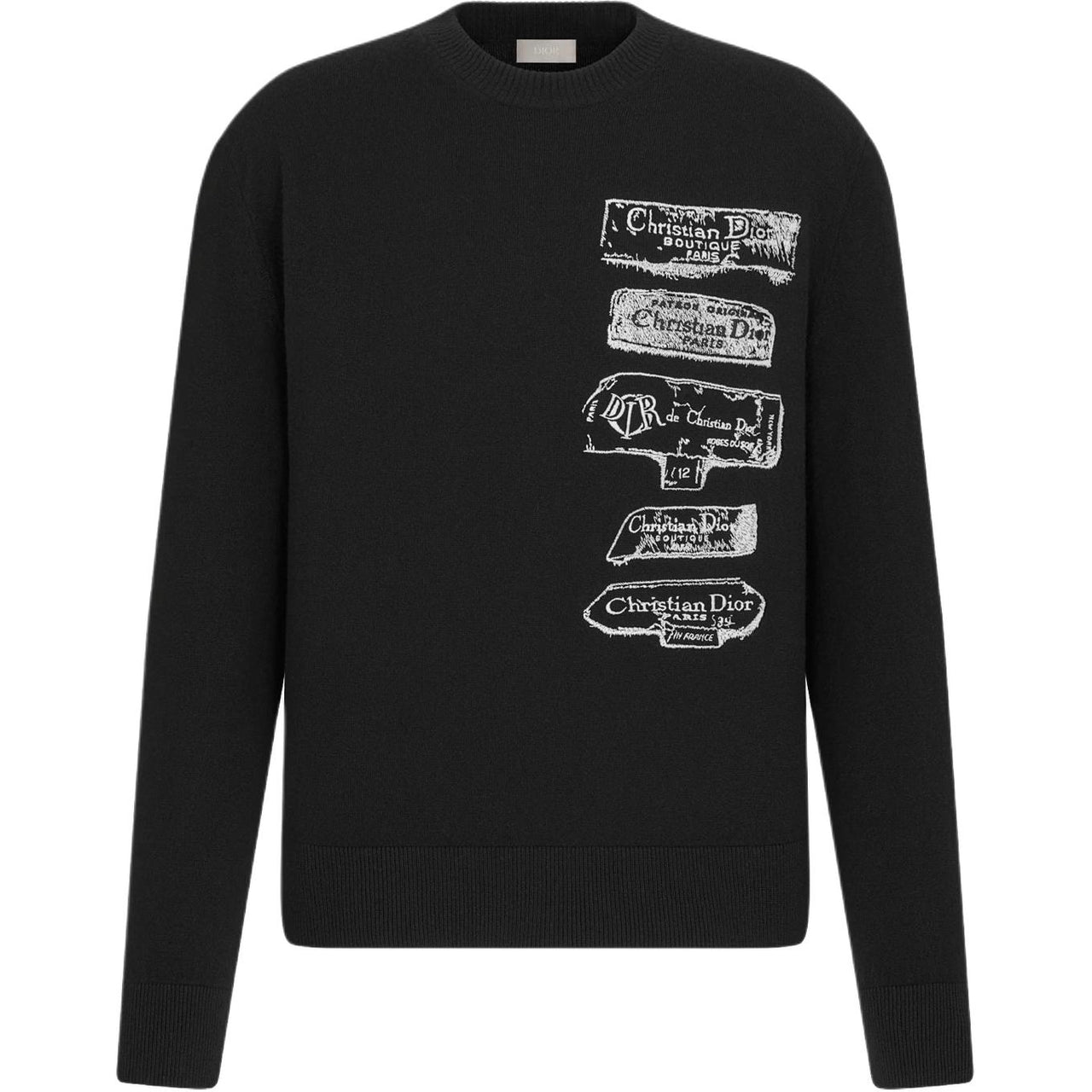 DIOR Logo Printed Crewneck Sweatshirt
