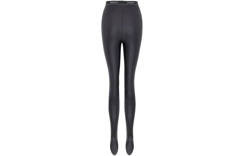 SAINT LAURENT SS23 Leggings Women's Black