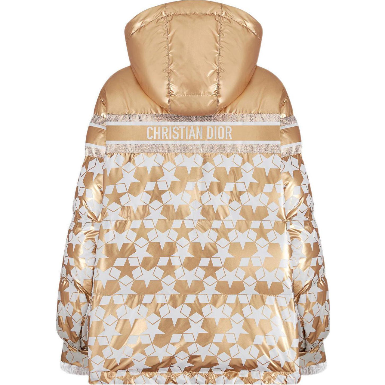 DIOR Star Printed Zip Up Drawstring Jacket