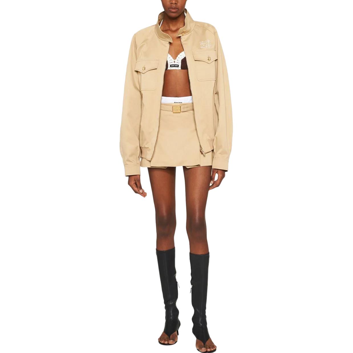 MIU MIU Jackets Women's Brown