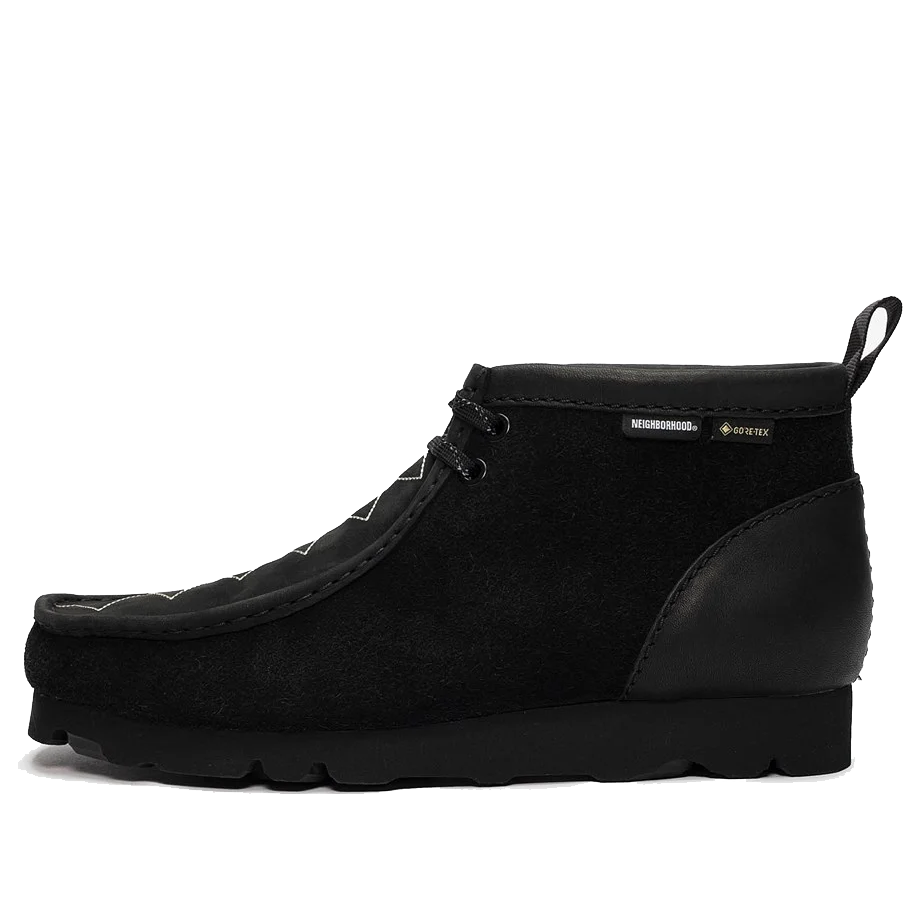 Clarks x Neighborhood Wallabee Boots GTX 'Black Combi Suede' 26166768