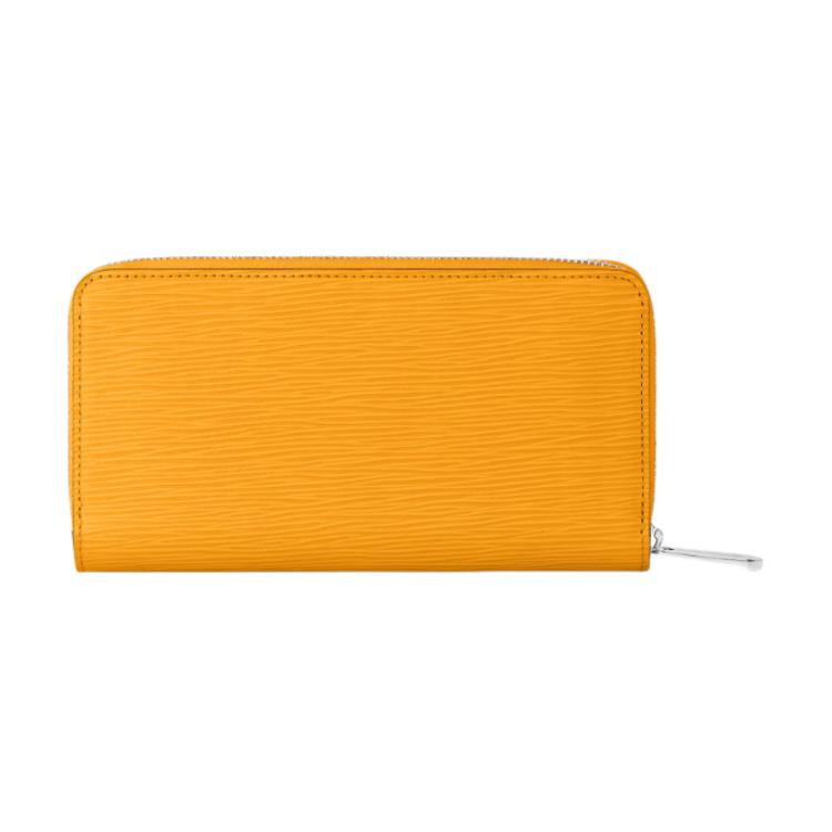LOUIS VUITTON Zippy Epi Leather Wallet Women's Yellow